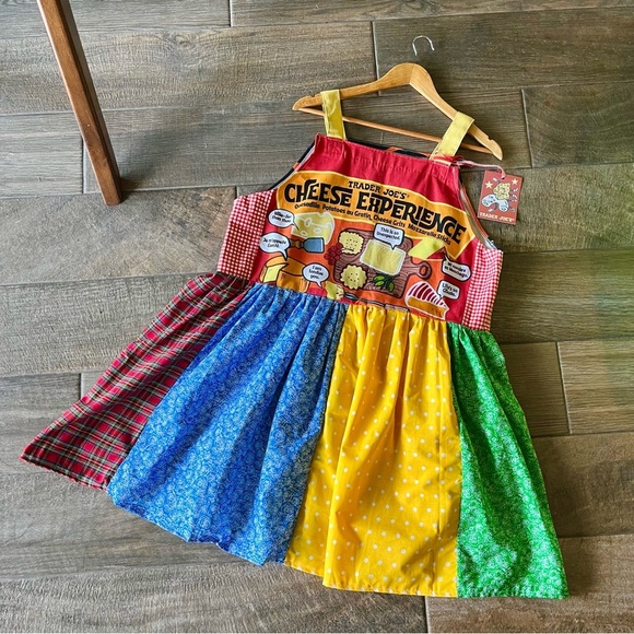 Trader Joe’s | Handmade Dress SKU 06225 “Cheese Experience” - Picture 1 of 8